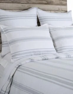 Jackson Linen Duvet By Pom Pom At Home -MIUBOW Furniture Shop pom pom at home jackson duvet white and ocean 3