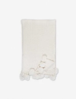 Riley Knit Throw By Pom Pom At Home -MIUBOW Furniture Shop pom pom at home riley throw antique white 2