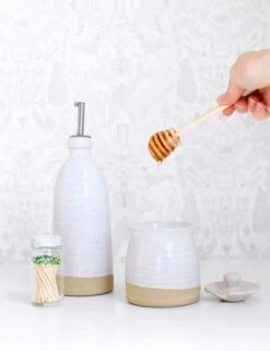 Olive Oil Bottle By Farmhouse Pottery -MIUBOW Furniture Shop pot130 large medium lifestyle 0a6a49e3 055b 4163 944c df20eb417720