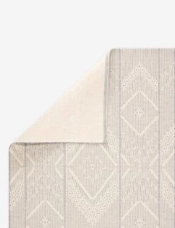 Rebekah Indoor / Outdoor Rug -MIUBOW Furniture Shop rebekah indoor outdoor rug gray and cream 2 1