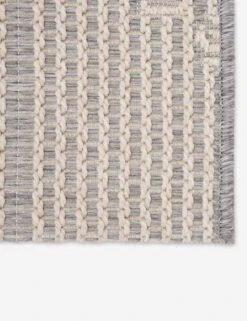 Rebekah Indoor / Outdoor Rug -MIUBOW Furniture Shop rebekah indoor outdoor rug gray and cream 3 1