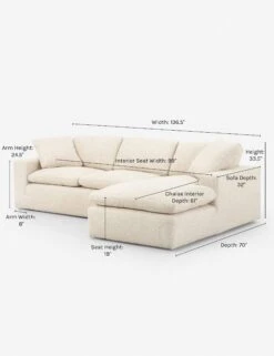 Rita Sectional Sofa -MIUBOW Furniture Shop rita right facing sectional 2 1d785246 108a 4420 84fe 8aa474655bea