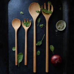 Salad Servers, Beechwood -MIUBOW Furniture Shop sal01 bwd beechwood servers life 1 4fb6e19c 39f5 4f00 b60b f056ec6d7987