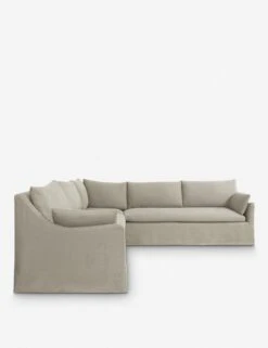 Portola Slipcover Corner Sectional Sofa -MIUBOW Furniture Shop sundry slipcover sectional flax l0457356 1