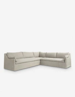 Portola Slipcover Corner Sectional Sofa -MIUBOW Furniture Shop sundry slipcover sectional natural l0457355 2 1