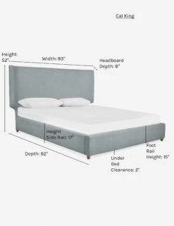Valen Platform Bed -MIUBOW Furniture Shop valen bed dove como 2 cal king a4ce1a8a 1536 4043 8ccf a635ac93f367