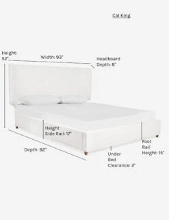 Valen Platform Bed -MIUBOW Furniture Shop valen bed opt white lebico 2 cal king 65adcc7c b5ce 46a9 b59e 971f4160d9ac