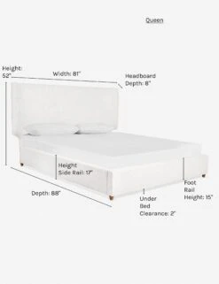 Valen Platform Bed -MIUBOW Furniture Shop valen bed opt white lebico 2 queen a3e83257 1bc6 426e 9b53 4f077b1f3cb8