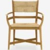 Morris & Co. Kelmscott Rush Indoor / Outdoor Dining Arm Chair