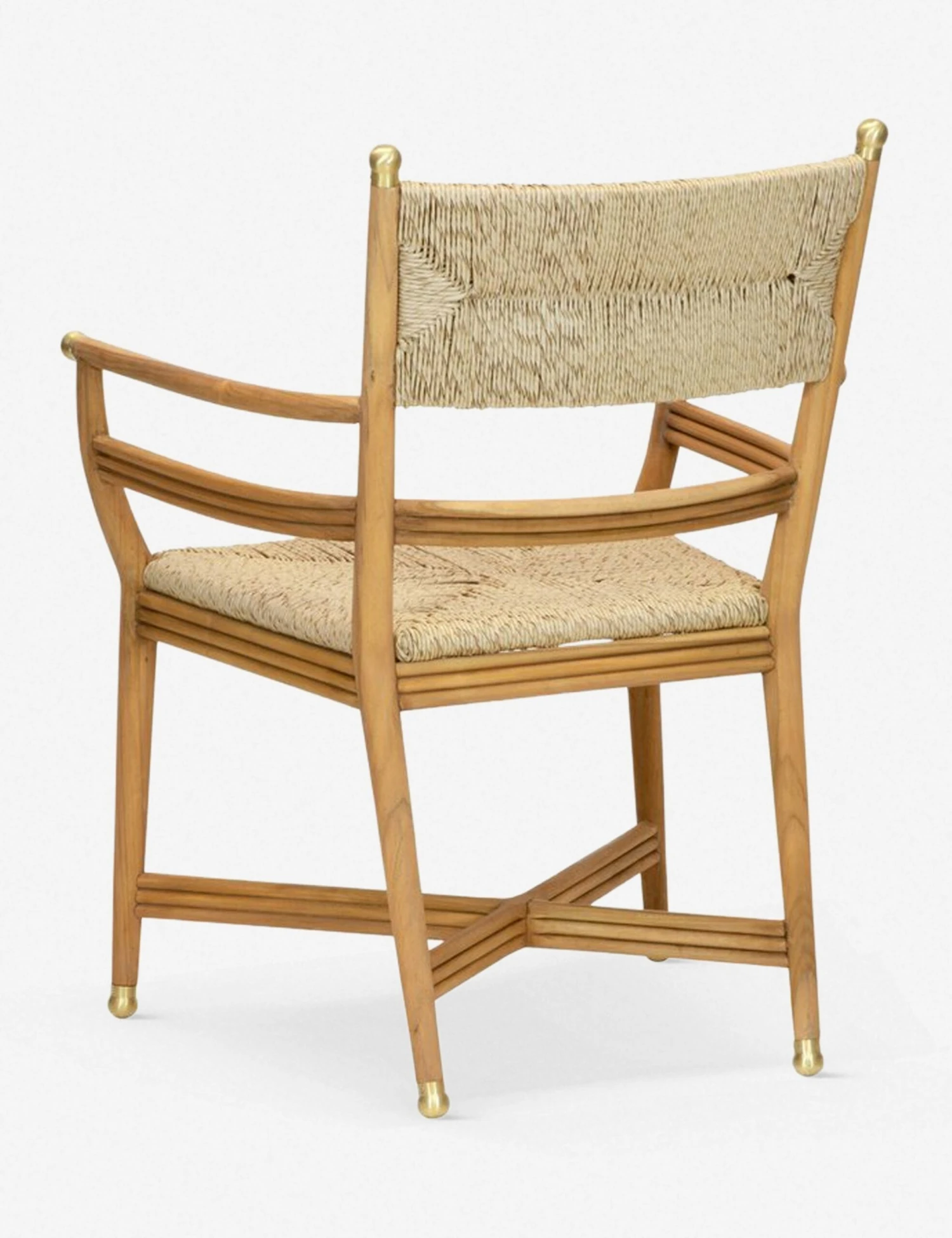 Morris & Co. Kelmscott Rush Indoor / Outdoor Dining Arm Chair 6 Morris & Co. Kelmscott Rush Indoor / Outdoor Dining Arm Chair - Image 6