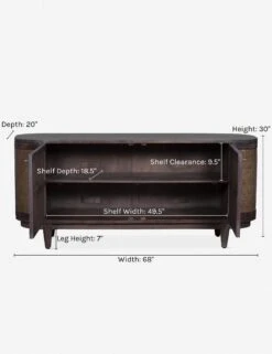 Zeta Media Console -MIUBOW Furniture Shop zeta media console gray